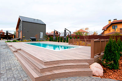 Террасная доска Bruggan Multicolor