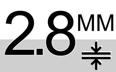 2.8 мм