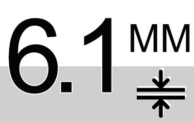 6.1 мм