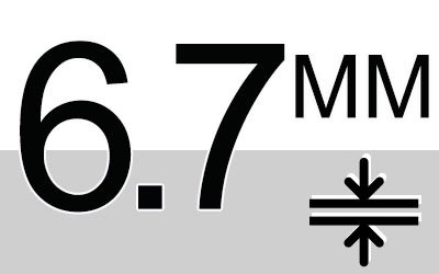 6.7 мм