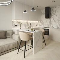 Инженерная доска AlixFloor Английская Ёлка ALX1053HB Дуб Кристально-белый