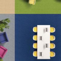 Ковровая плитка Innovflor Colorkey 04