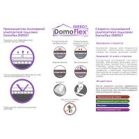 Подложка Domoflex Energy 3 мм полимерная композитная фото 1