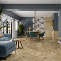 Кварцвиниловая плитка Alpine Floor Parquet LVT ECO 16-34 Дуб Кастор