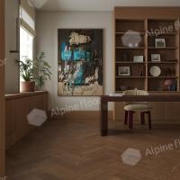Кварцвиниловая плитка Alpine Floor Приоритет Паркет ECO 30-10 Дуб Изящный