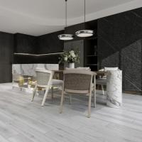 Кварцвиниловая плитка EvoFloor Хоум Замковой (Home) L-20347 Дуб Серый