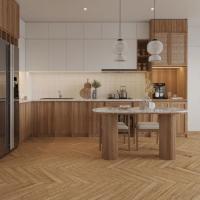 Кварцвиниловая плитка FloorBee Veneta 2610 Дуб Редони