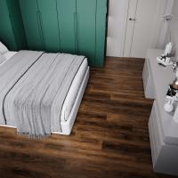 Кварцвиниловая плитка NT Ceramic Классическое дерево (Wooden Classic) SP55211P Eben Brown