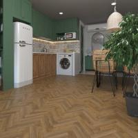 Кварцвиниловая плитка Planker Charisma узкая 7008 Гиллан