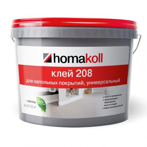 Аксессуары  Клей для напольных покрытий Homakoll 208 4 кг