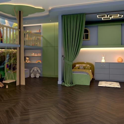 Массивная доска Damy Floor Английская Ёлочка Каштановый