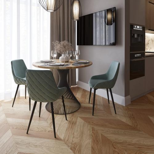 Инженерная доска AlixFloor Французская Ёлка ALX 1016CV Дуб золотой натуральный