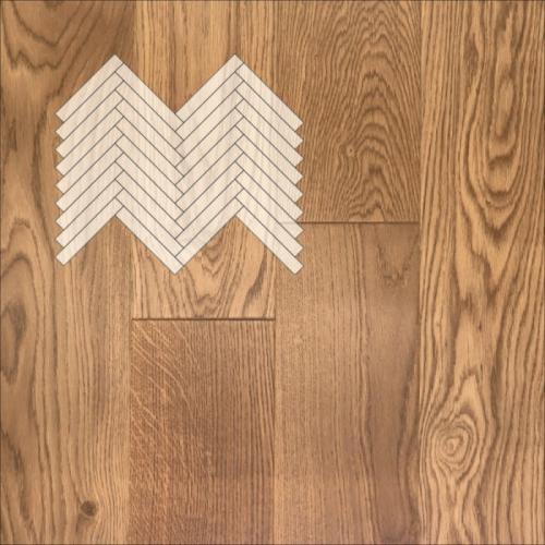 Инженерная доска Primavera Английская ёлка Дуб Abeto Натур