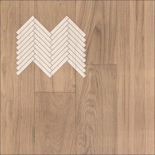 Инженерная доска Primavera Английская ёлка Дуб Disparo Натур