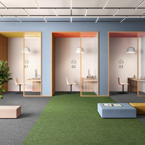 Ковровая плитка Desoma Spring 28