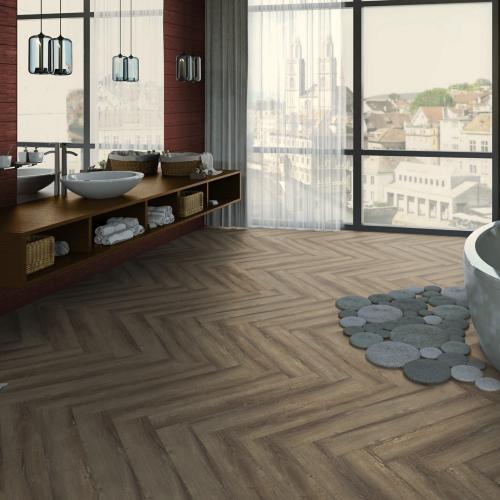 Ламинат Ideal Ville (Herringbone) ID 202 Дуб Румекс