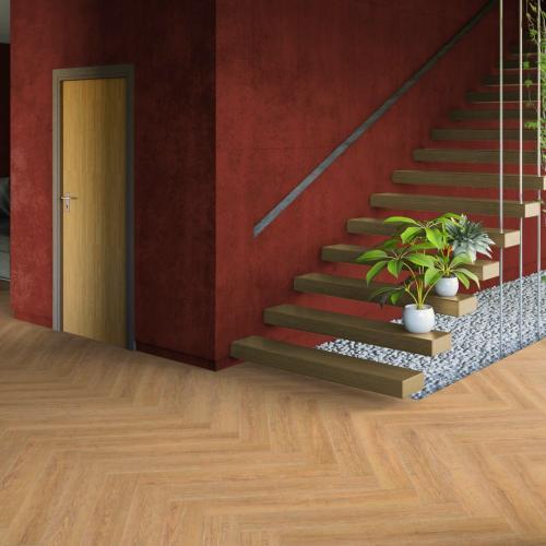 Ламинат Ideal Ville (Herringbone) ID 206 Дуб Крепис