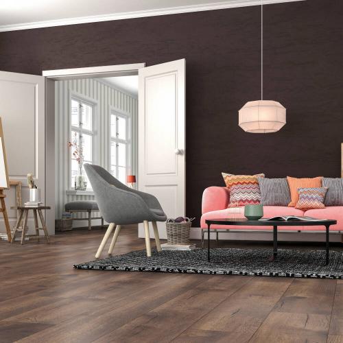 Ламинат Kronotex Exquisit Plus D 4766 Дуб тёмный Петерсон