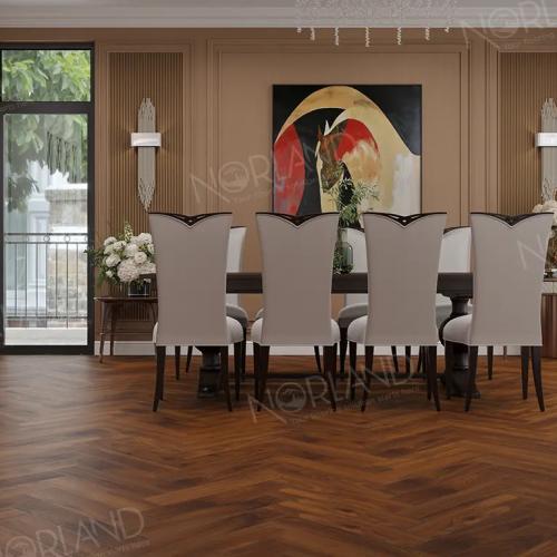 Ламинат Norland Elegant Herringbone Strong LF304-19 Орех Кипр