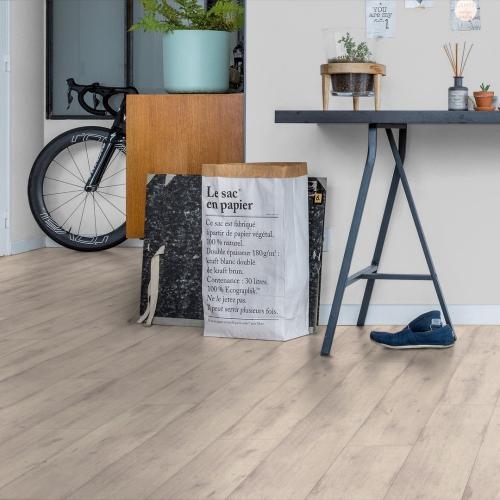 Ламинат Quick Step Impressive IM1861 Дуб реставрированный светло-серый