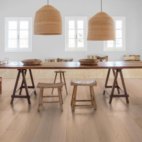 Ламинат Quick Step Impressive IM3105 Дуб белый лакированный