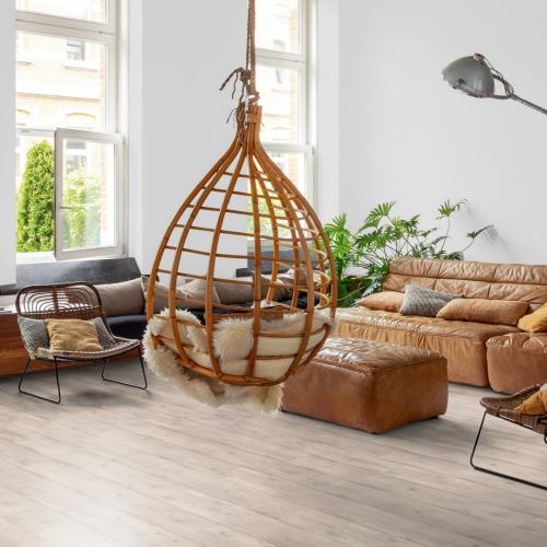 Ламинат Quick Step Impressive Ultra IMU1861 Дуб реставрированный светло-серый