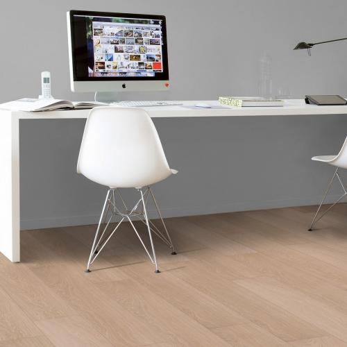 Ламинат Quick Step Impressive Ultra IMU3105 Дуб белый лакированный