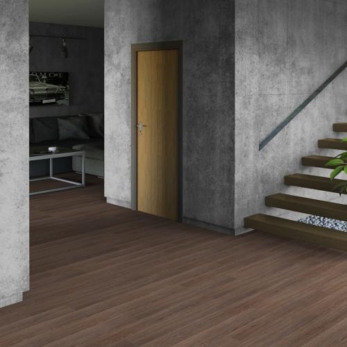 Ламинат Wineo 700 Wood XXL 4V LA223LV4 Дуб Финский Темно-Коричневый