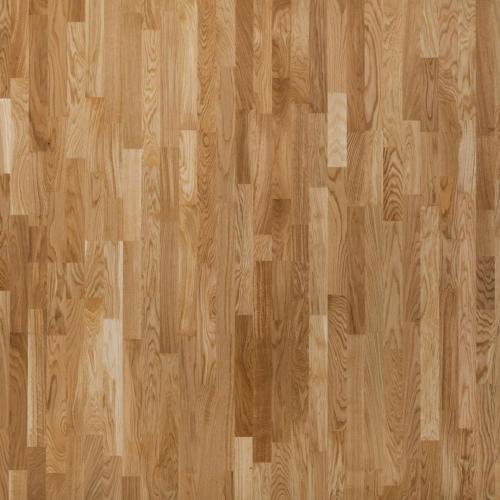 Паркетная доска Focus Floor Smart Трехполосная Дуб Брайт матовый лак