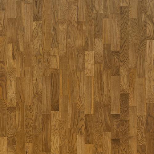 Паркетная доска Focus Floor Трёхполосная Дуб Ломбарде матовый лак