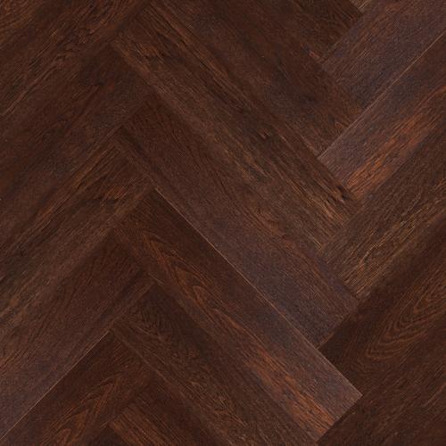 Паркетная доска Royal Parket Елка Английская Дуб Натур Родео лак