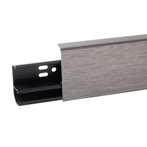 Плинтус Aberhof 70 7017 Алюминий