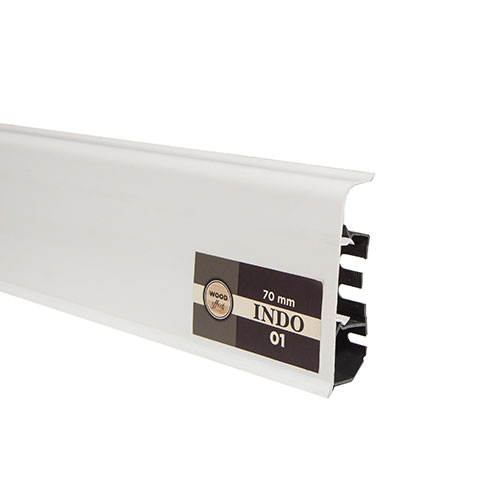 Плинтус Arbiton Indo 01 Полированный белый