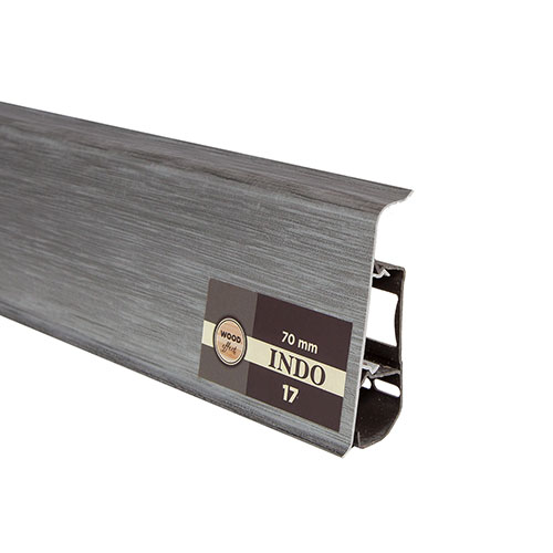 Плинтус Arbiton Indo 17 Алюминий