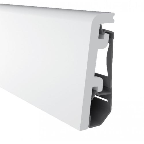 Плинтус Arbiton Vega P0610 Белый под покраску