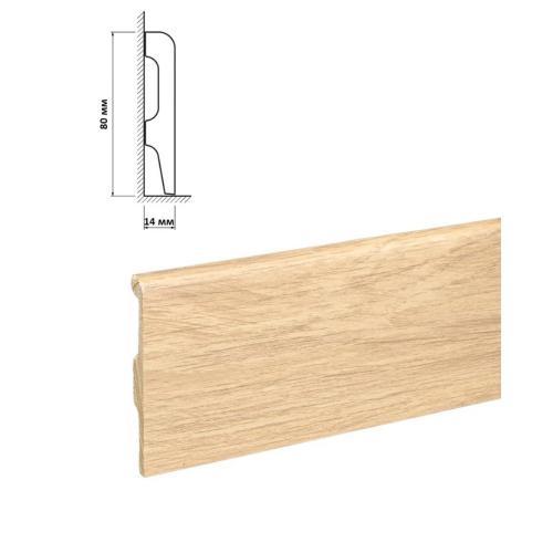 Плинтус Bonkeel HDPS Top Дуб Бежевый