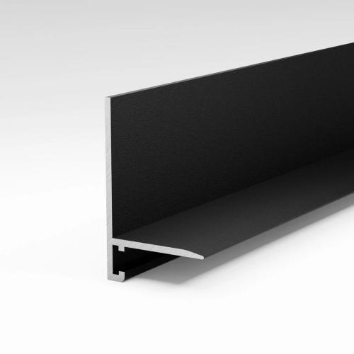 Плинтус Bonkeel Микро Prof L Черный