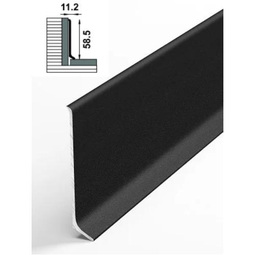 Плинтус Bonkeel Prof AL60/80/100 Prof AL60 Черный