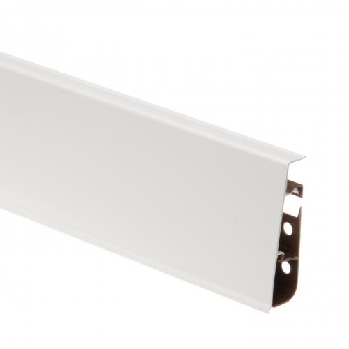 Плинтус Cezar Hi-Line Prestige 089P Белый глянец