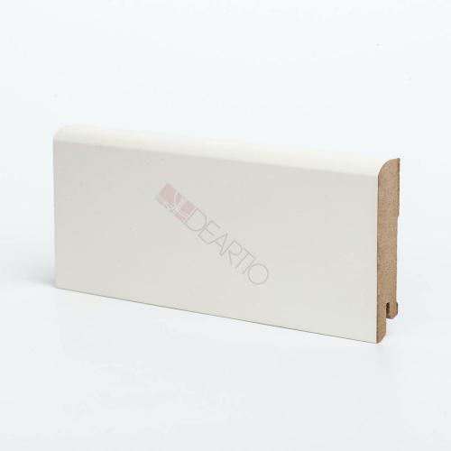 Плинтус DeArtio Premium U 102-80 кремовый (RAL 9010)