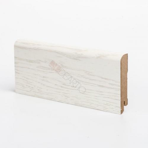 Плинтус DeArtio Премиум Древесный В202-04 Дуб бело-серый