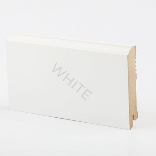 Плинтус DeArtion Эконом W 28-100 белый