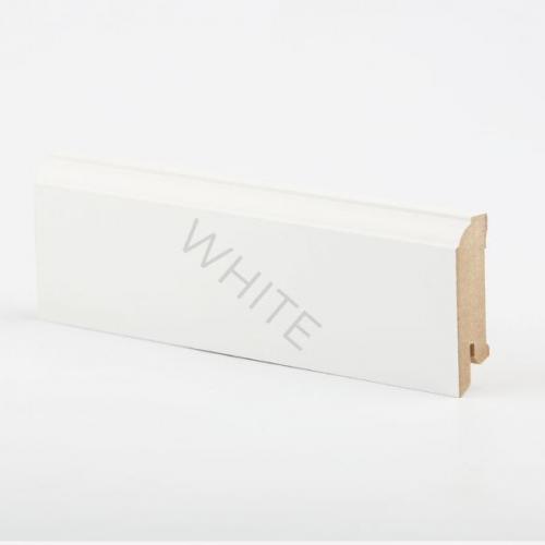 Плинтус DeArtion Эконом W 28-60 белый