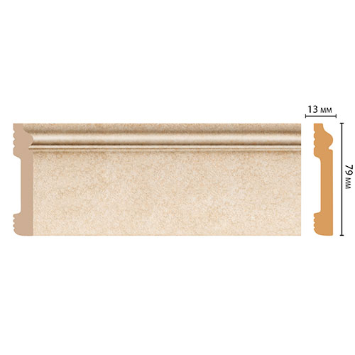 Плинтус Decomaster D005 D005-18D ДМ