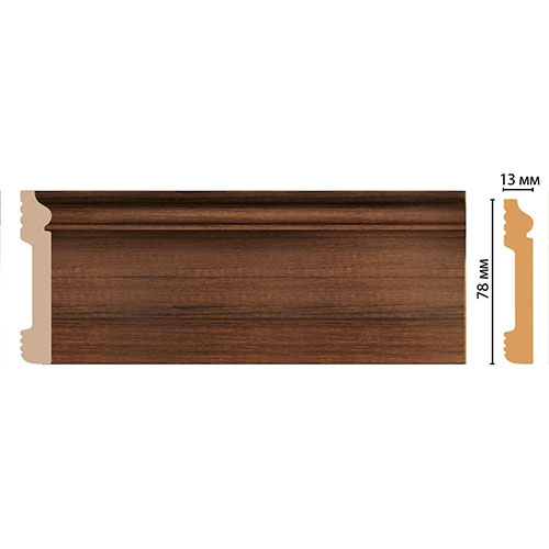 Плинтус Decomaster D005 D005-74 ДМ