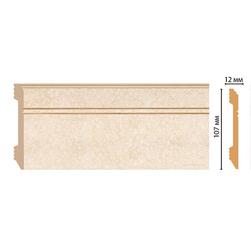 Плинтус Decomaster D105 D105-18D ДМ