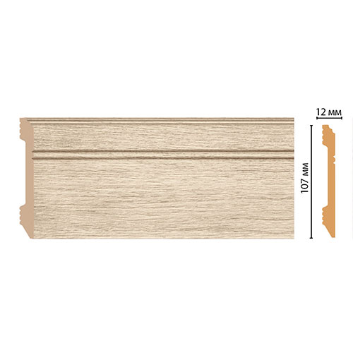Плинтус Decomaster D105 D105-72 ДМ