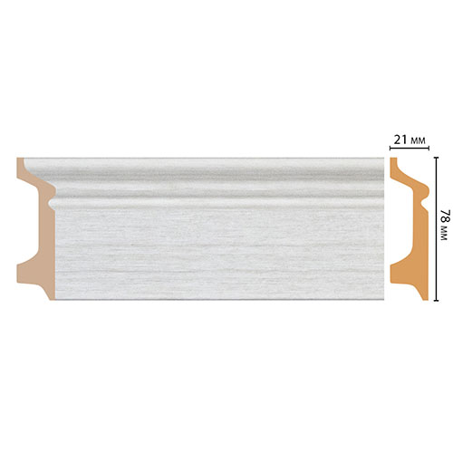 Плинтус Decomaster D122 D122-1070 ДМ