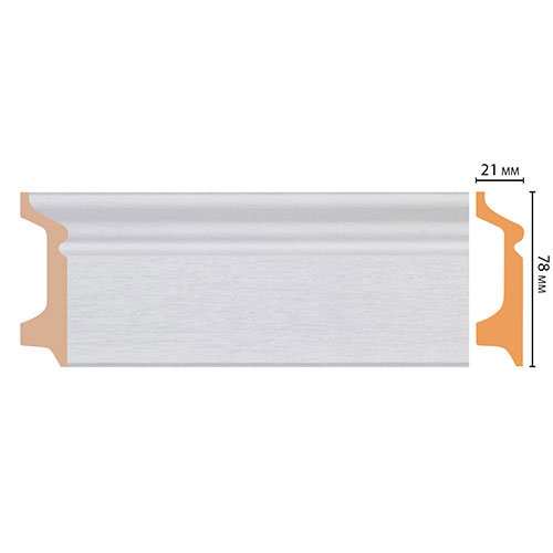 Плинтус Decomaster D122 D122-70 ДМ