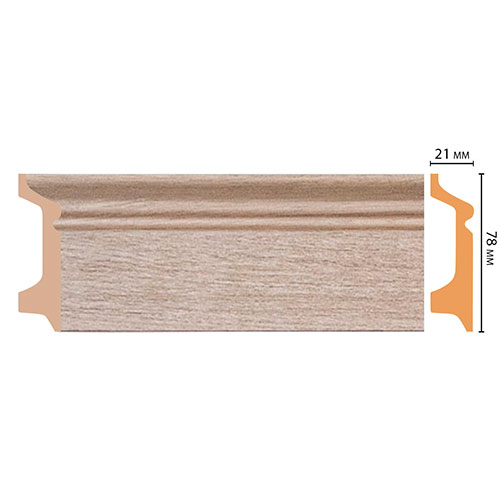 Плинтус Decomaster D122 D122-72 ДМ